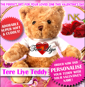 #product tere liye teddy valentine